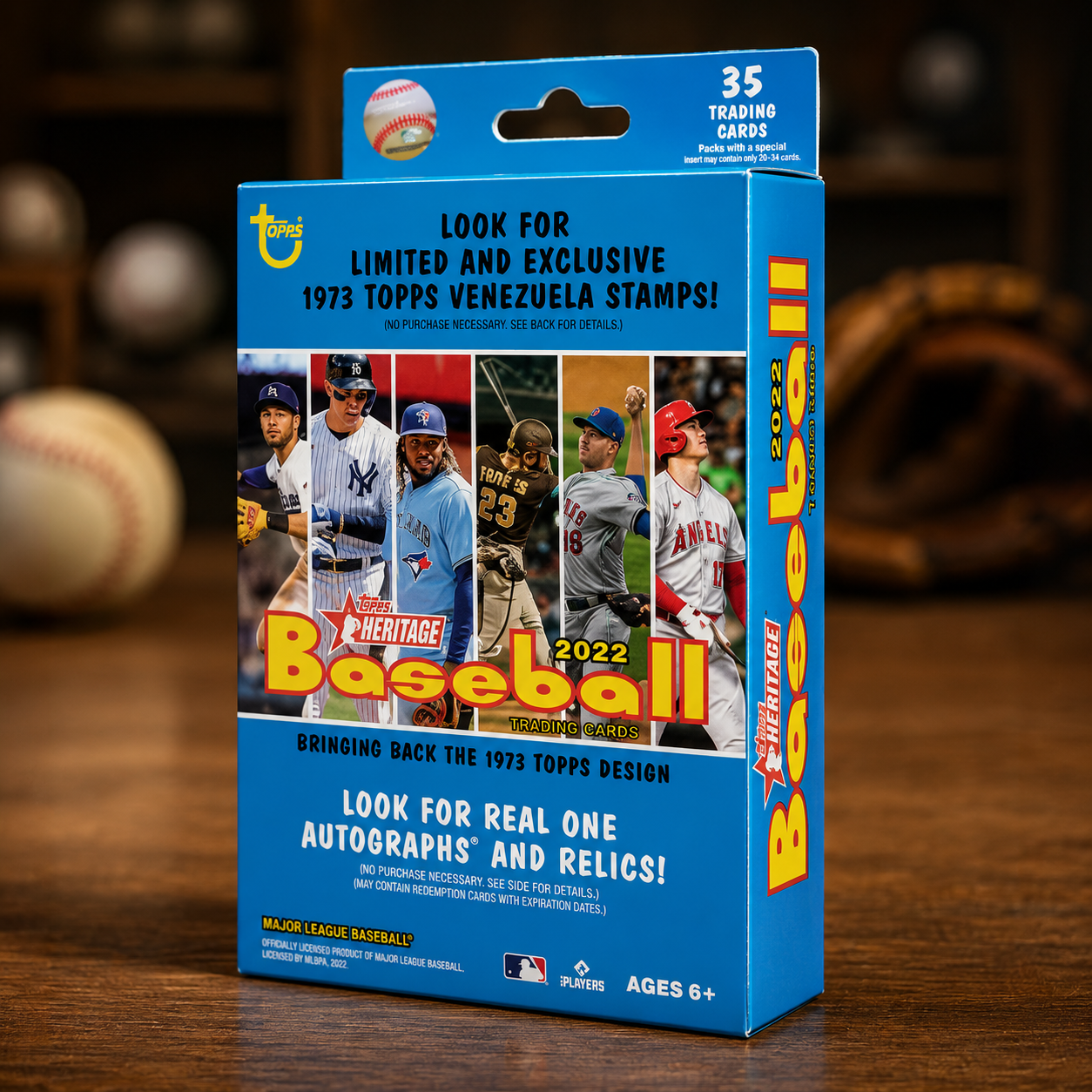 2022 Topps Heritage MLB Baseball Hanger Box